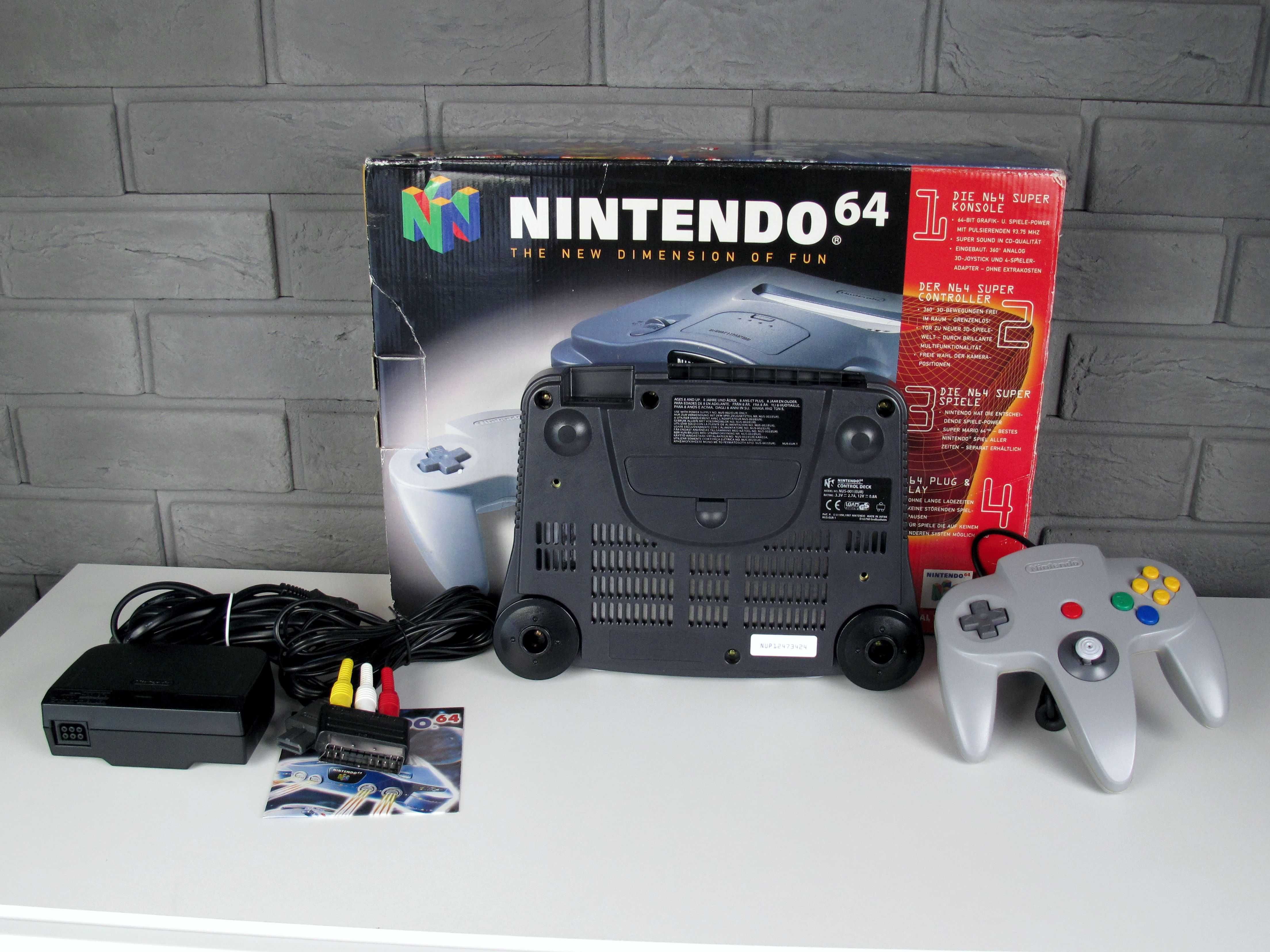 Konsola Nintendo 64 / N64 + Gra: Roadsters - PAL
