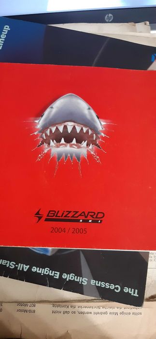 stary katalog sprzętu narciarskiego Blizzard 2004/2005