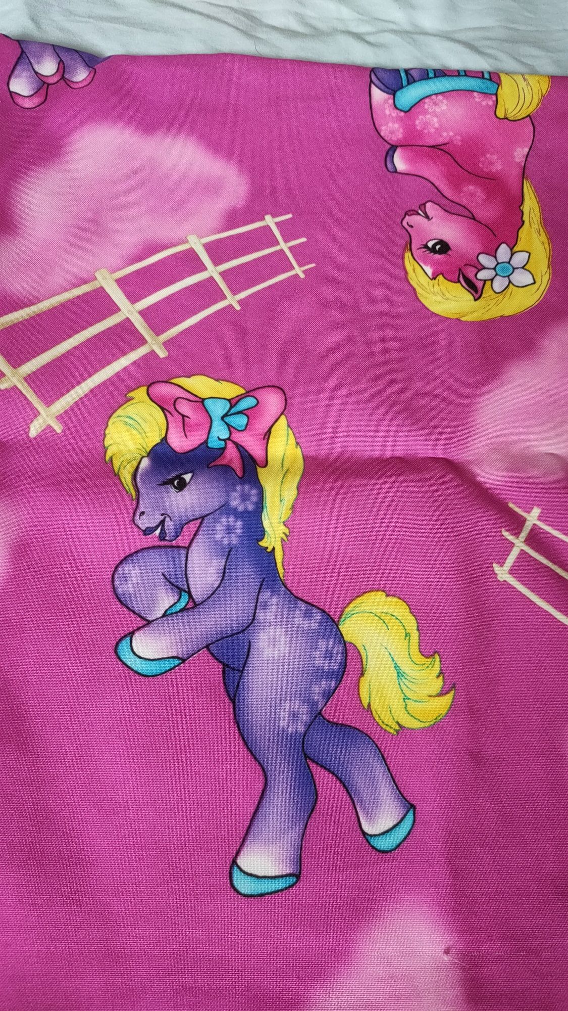 Poszewka na poduszkę jaśka kucyki My Little Pony 40*40cm stan bdb