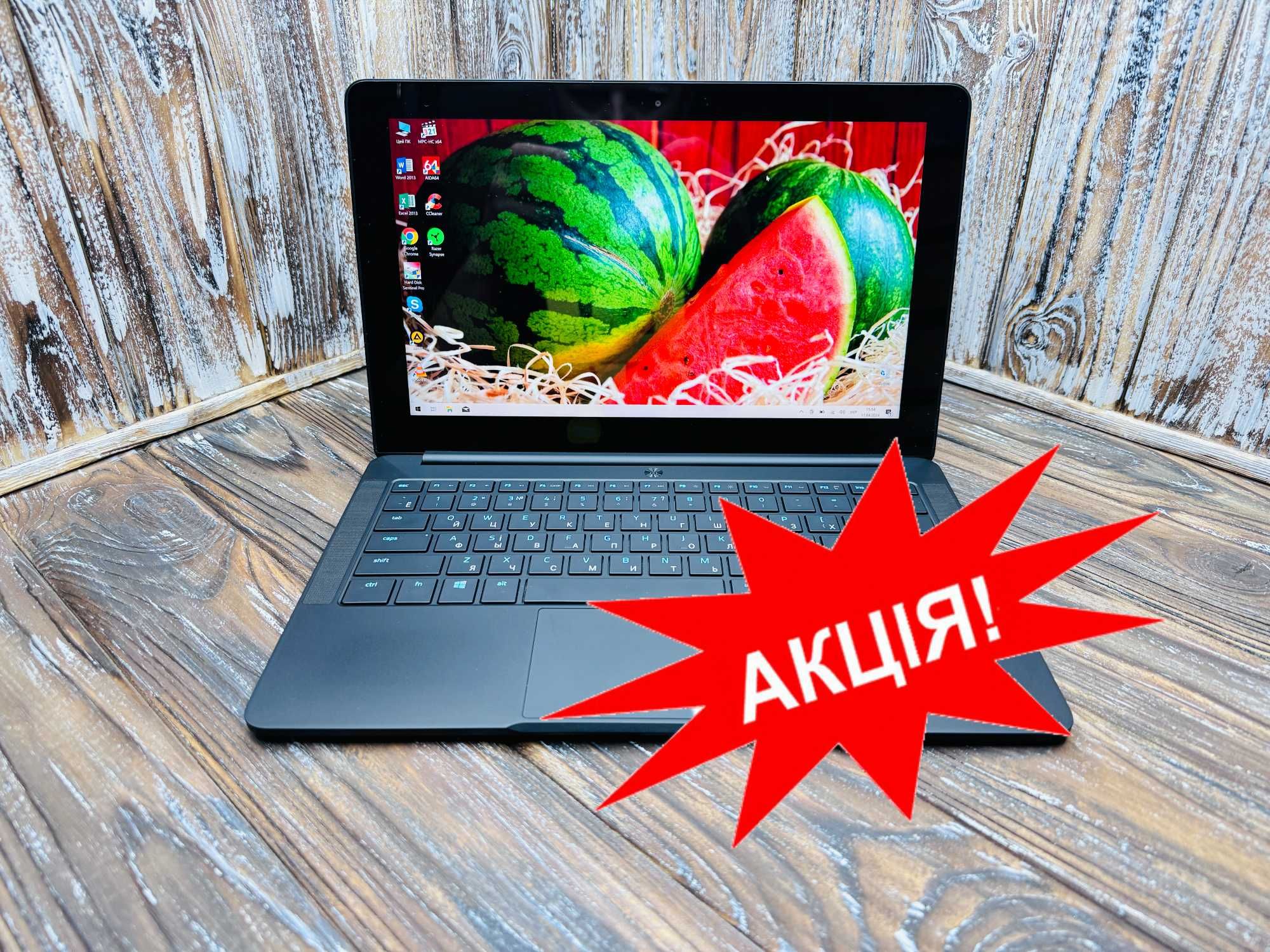 АКЦІЯ! Компактний Офісний Ноутбук Razer Blade Stealth 13/Core i7-6500U