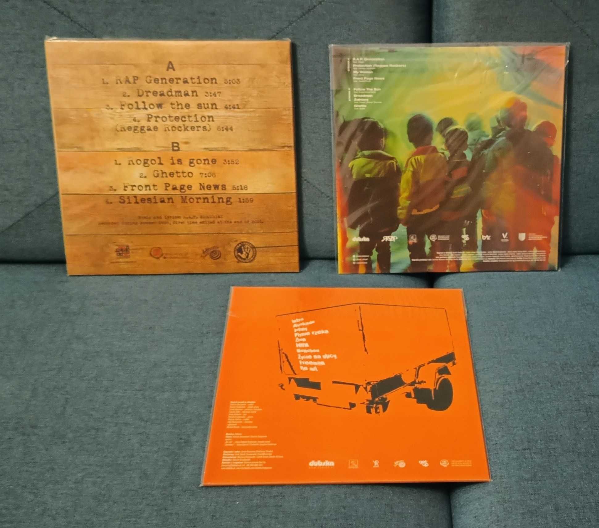 LPx3: R.A.P.-Front Page News, DUBSKA-Tribute To R.A.P., DUBSKA-Avokado