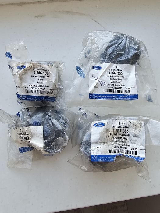 Втулки стабилизатора Форд Фокус 3 1.6 ПЕРЕД +ЗАД ОРИГИНАЛ