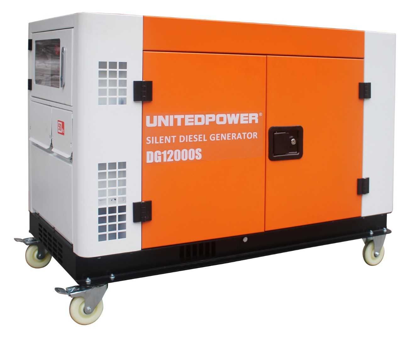 Дизельный генератор 1-фазный UP DG12000SE, мощность 10/11 кВт