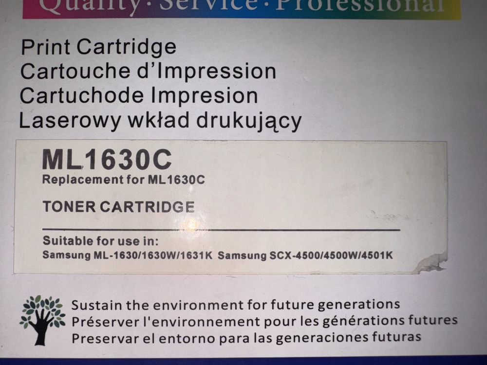 LaserJet print cartridge ML1630C – Nowy, Nieotwierany