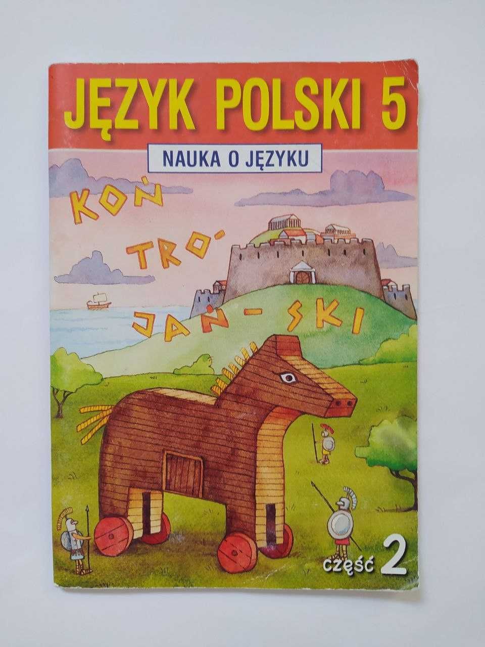 Język polski Nauka o języku klasa 5 część 2 GWO ćwiczenia gramatyka