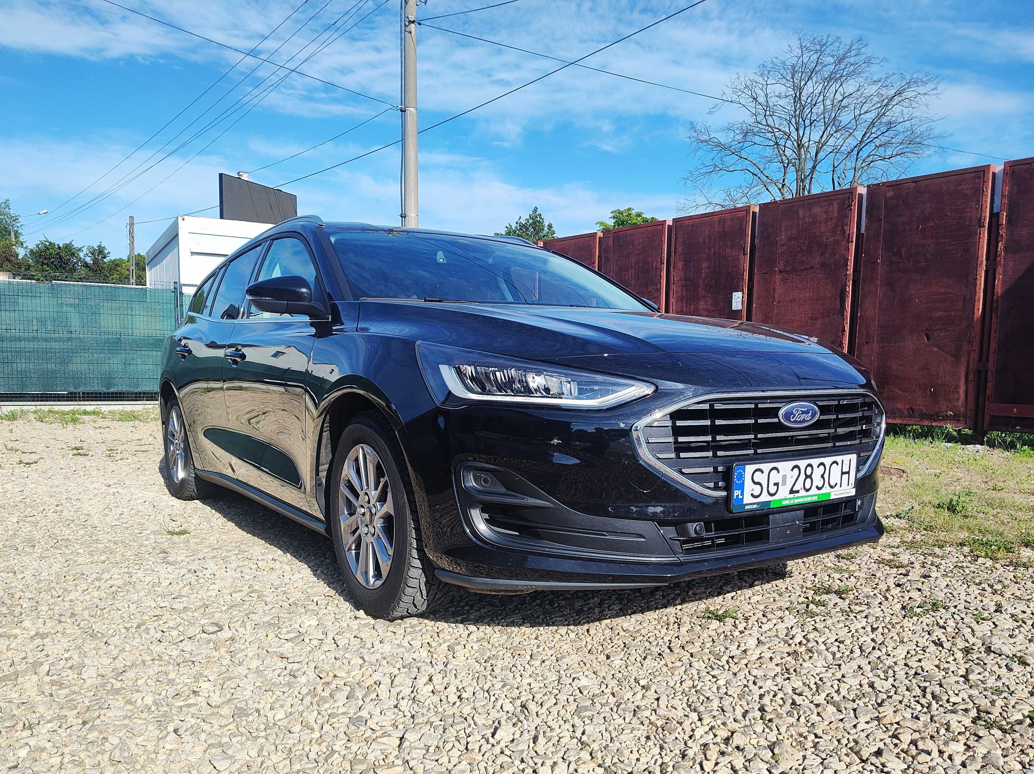 Ford Focus 1.5 EcoBlue Automat Titanium X mały przebieg FV23%
