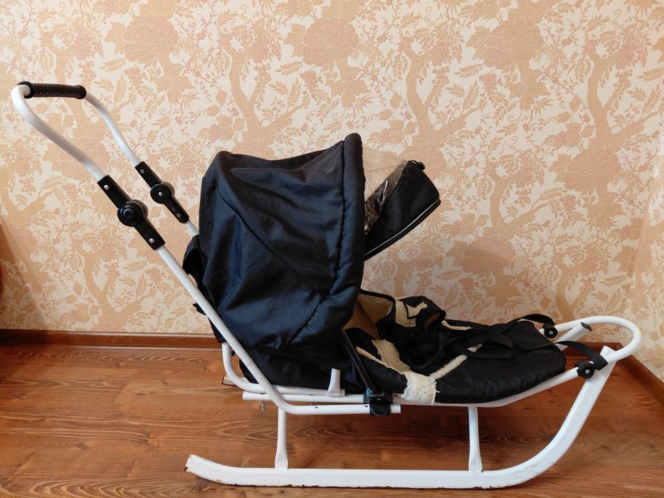 Санки Adbor Piccolino з регульованою ручкою