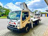 Ruthmann TB270 27m NISSAN CABSTAR  Podnośnik koszowy zwyżka, 27m w bok14m(wumag, palfinger, multitel,gsr)