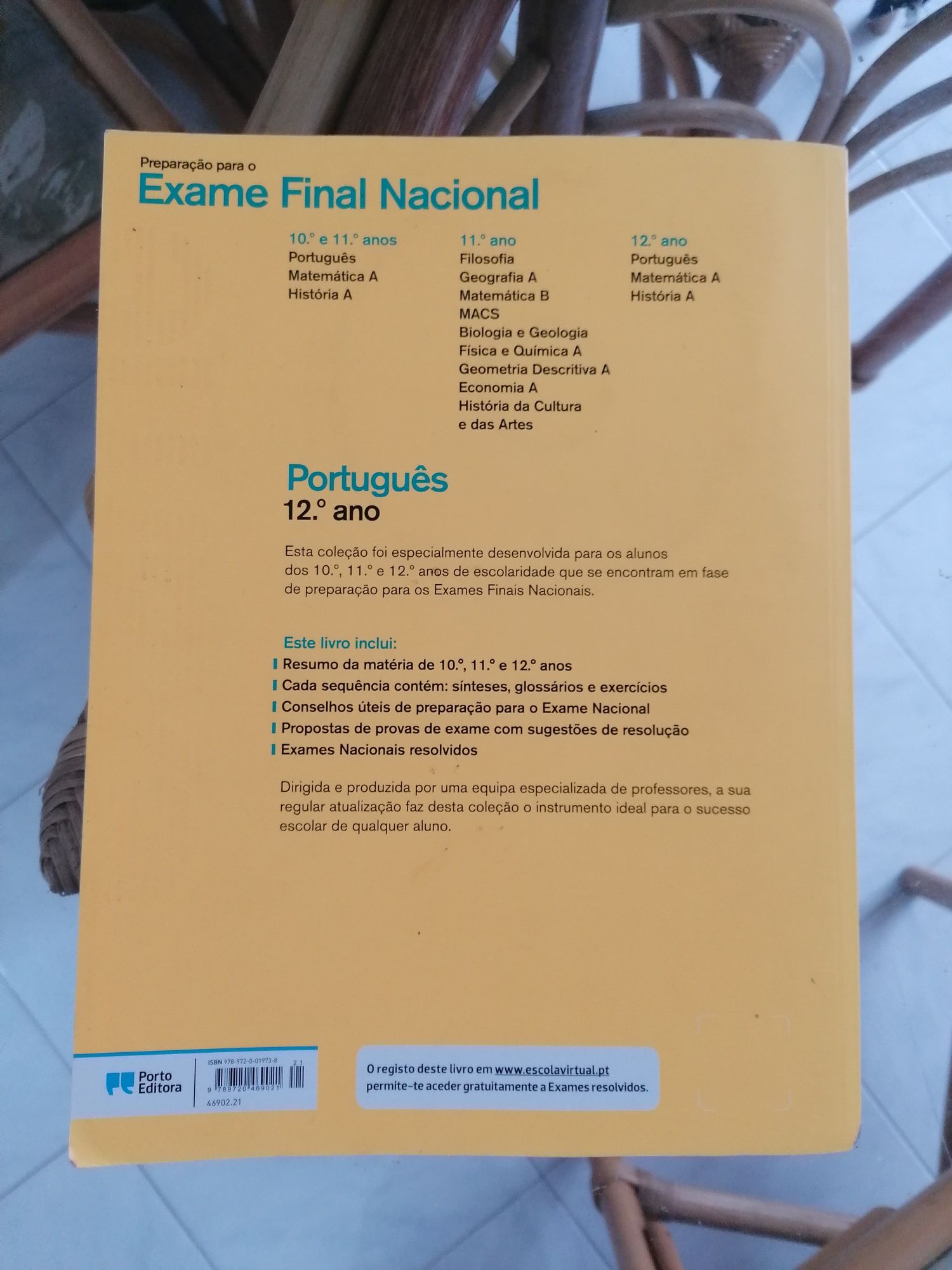 Livro exames nacionais 10, 11, 12