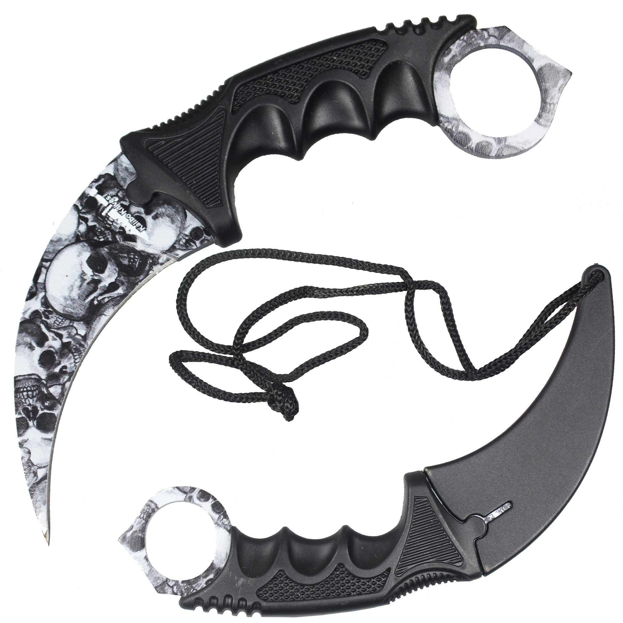 Nóż Karambit CS:GO NECK PAZUR Counter Strike + etui KR13