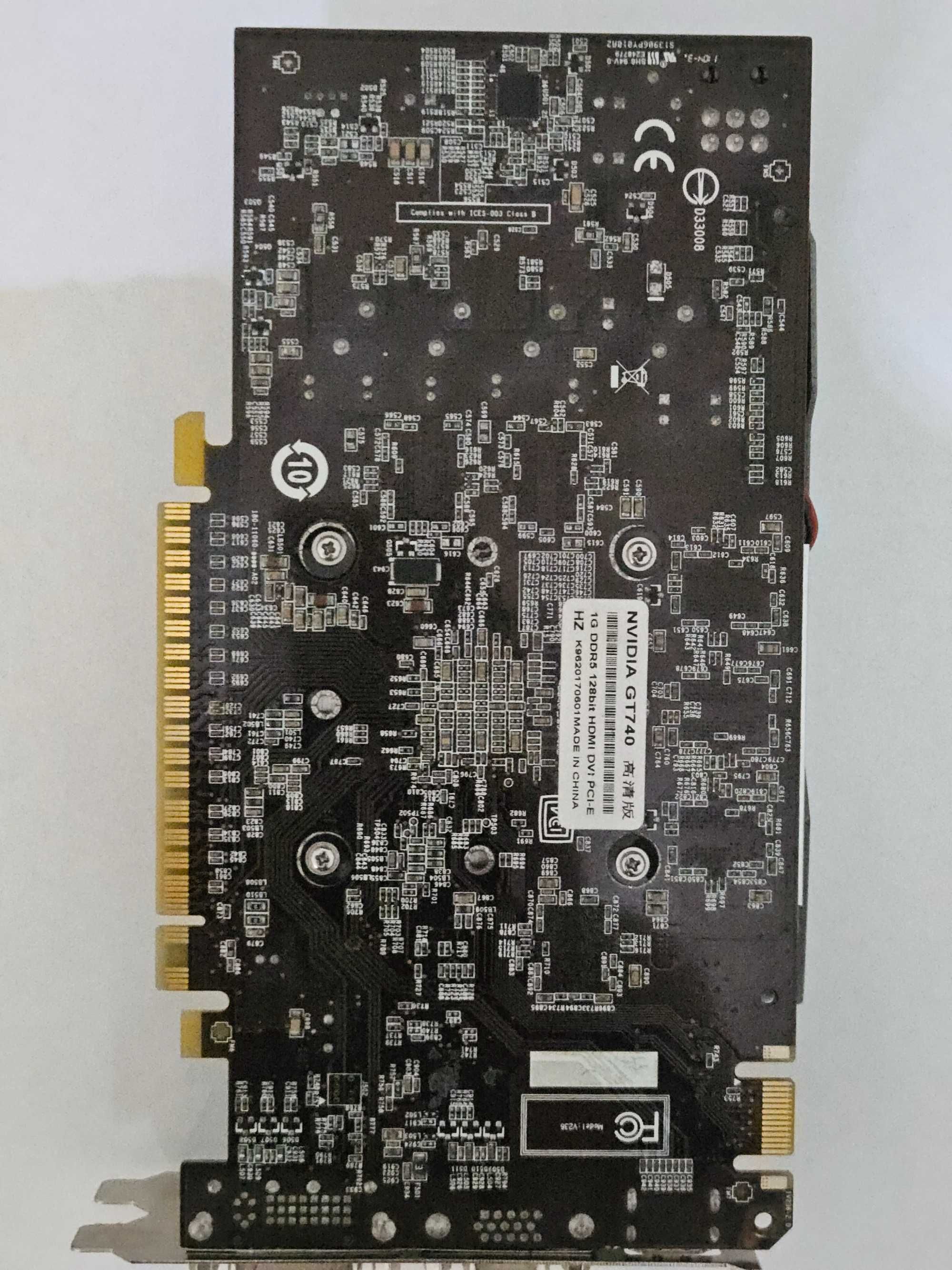 Відеокара GeForce GT 740 1ГБ GDDR5 (128bit) (DVI, VGA, HDMI)