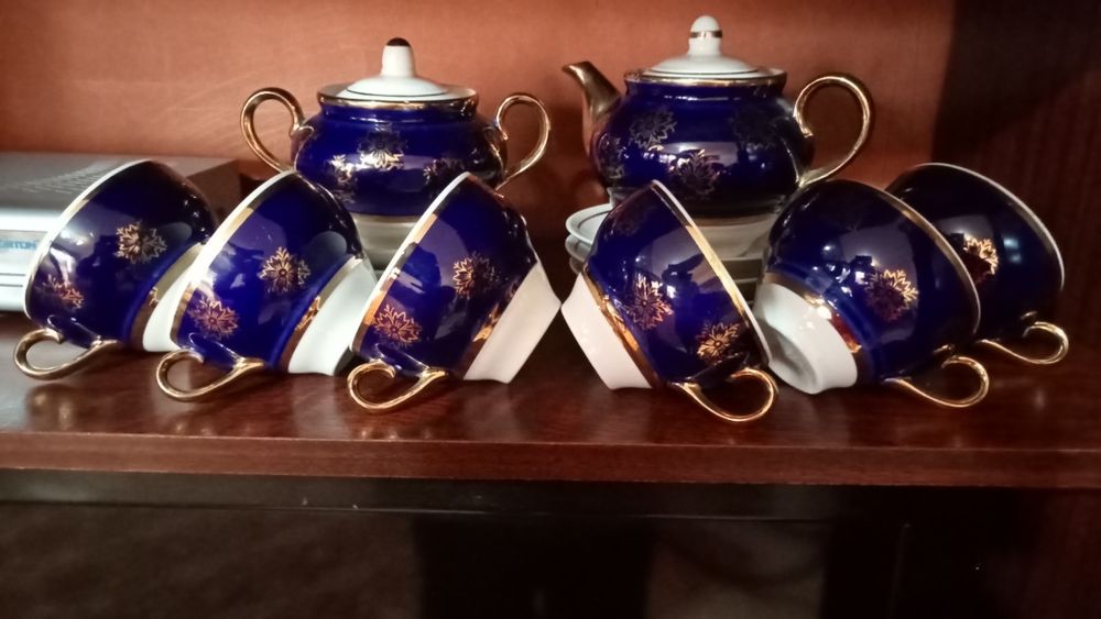 Сервіз  кобольт.