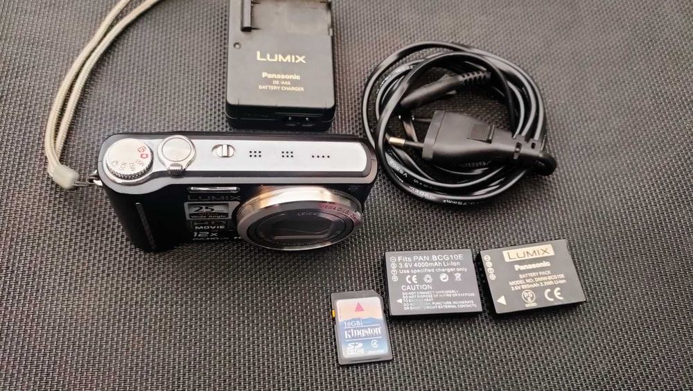 Panasonic Lumix DMC-TZ7 Kompletny Zestaw