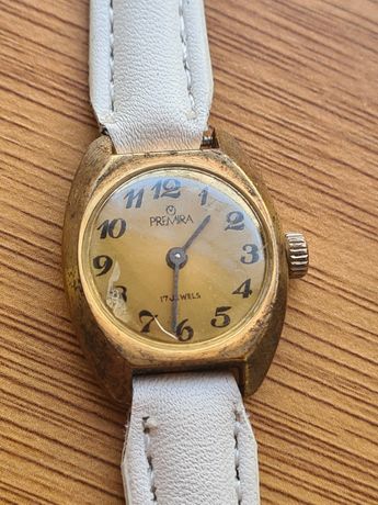 Stary zegarek mechaniczny Premira, 17 Jewels. Sprawny w 100%