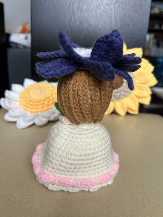 Amigurumi Boneca de Crochê feita à mão