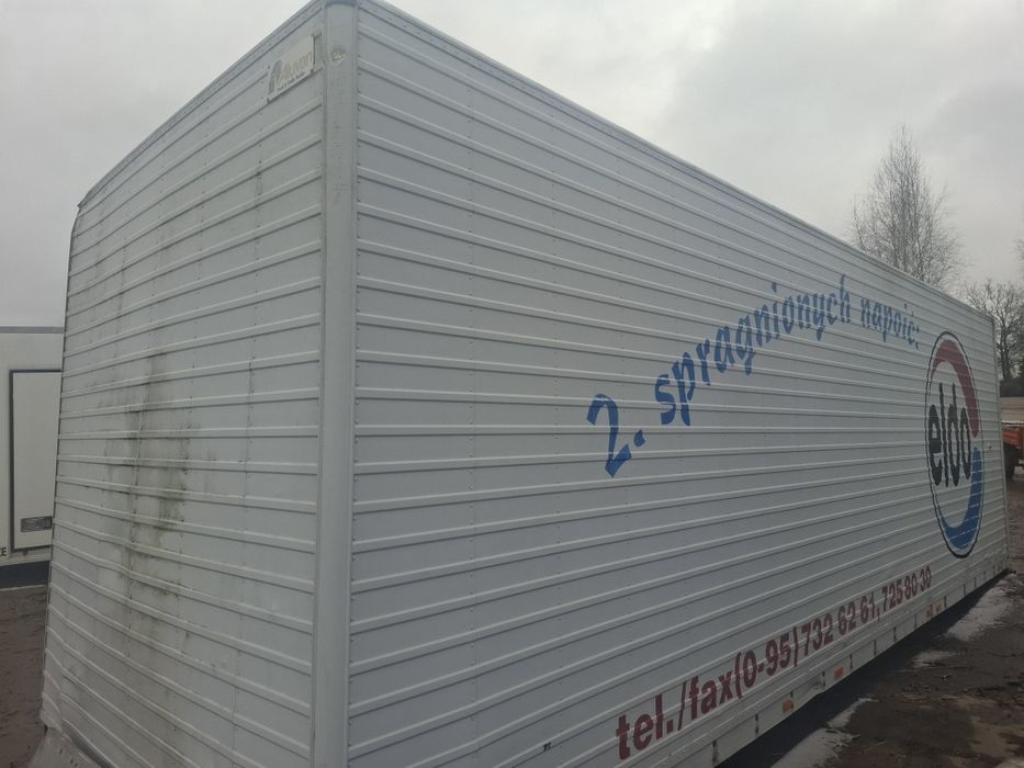 Kontener przechowalnia ,Magazyn 8m z transportem i rozładunkiem