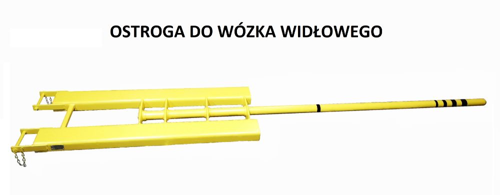 ZROBIMY JAKĄ CHCESZ! Ostroga transportowa/trzpień do wózka widłowego