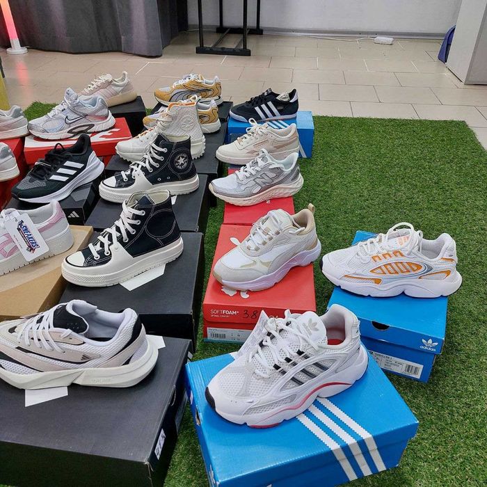 ЛОТ ОРИГІНАЛЬНИХ КРОСІВОК 10пар-20пар. Гурт,опт,набір Nike,Adidas,Puma