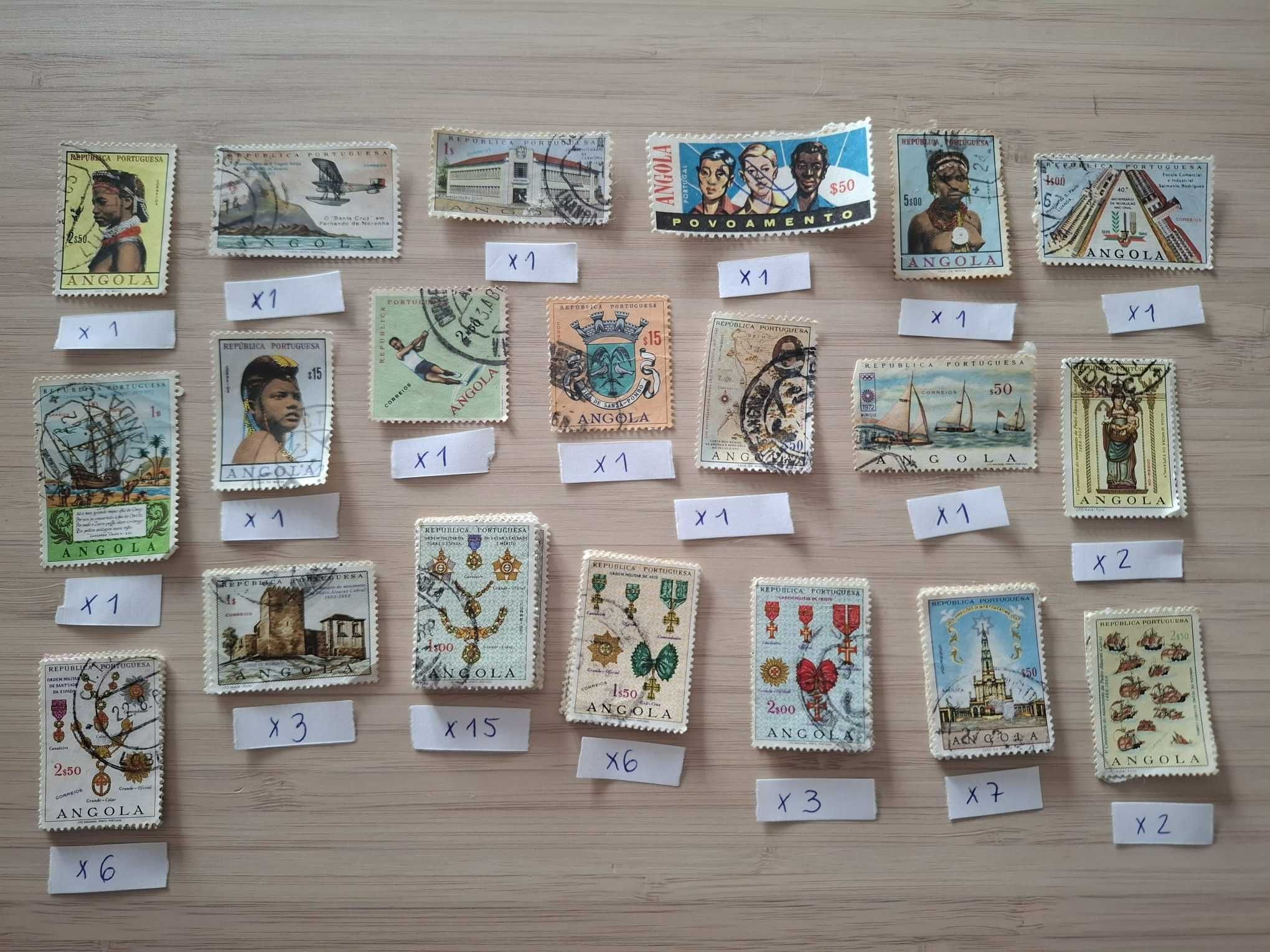 Lote 4 - Selos da Finlândia, Cabo Verde, Suíça, Tunísia, Angola ...