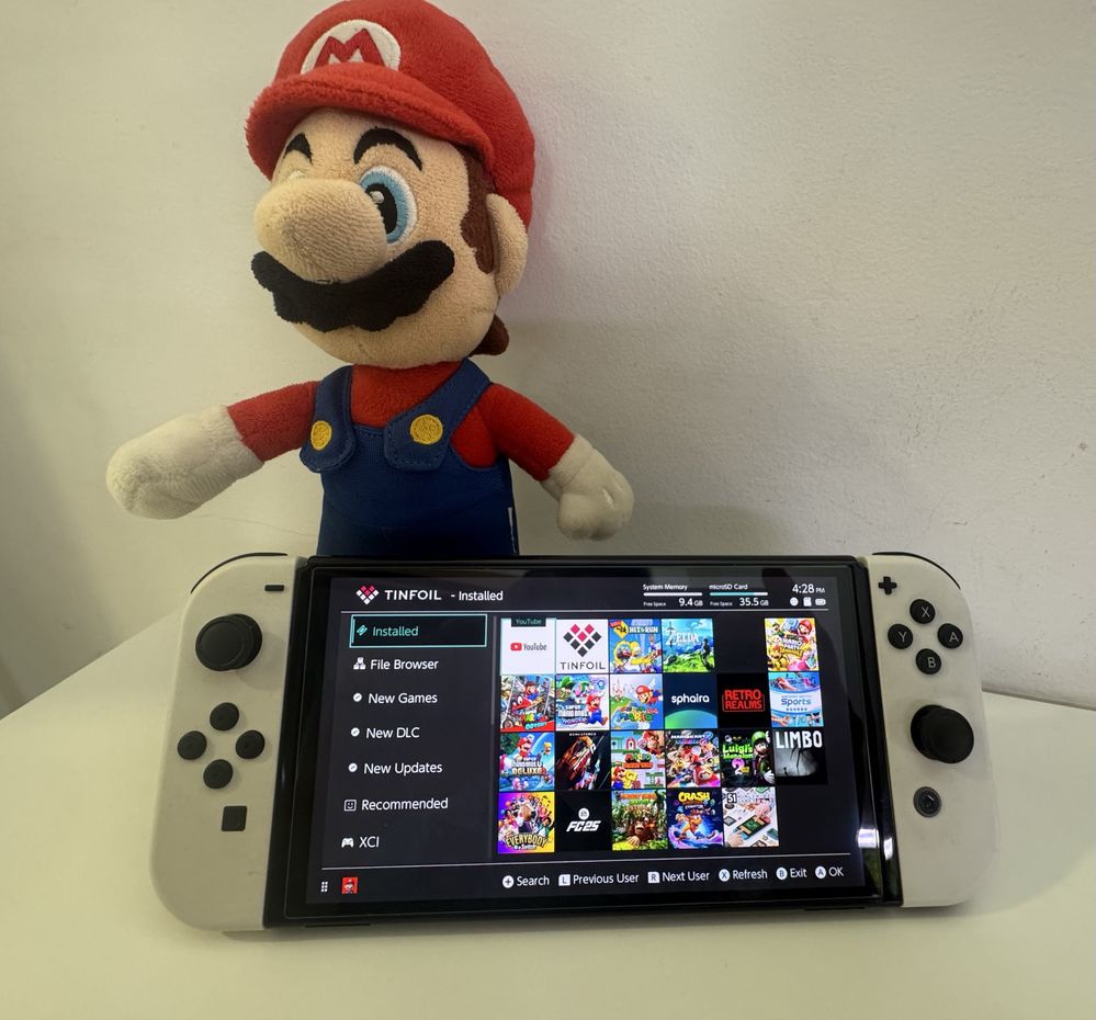 Nintendo Switch oled desbloquead* 256gb