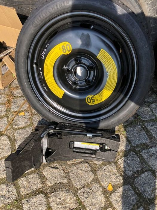 KOŁO DOJAZDOWE OE VW SEAT SKODA125/70/R18