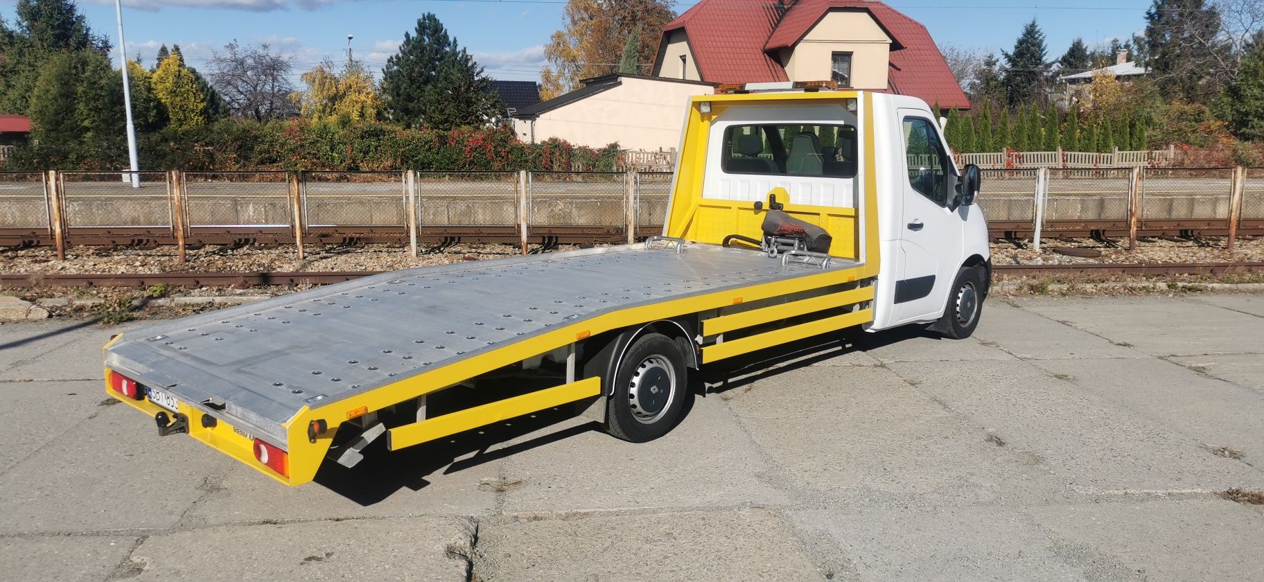 Wynajem Renault Master autolaweta laweta kat. B