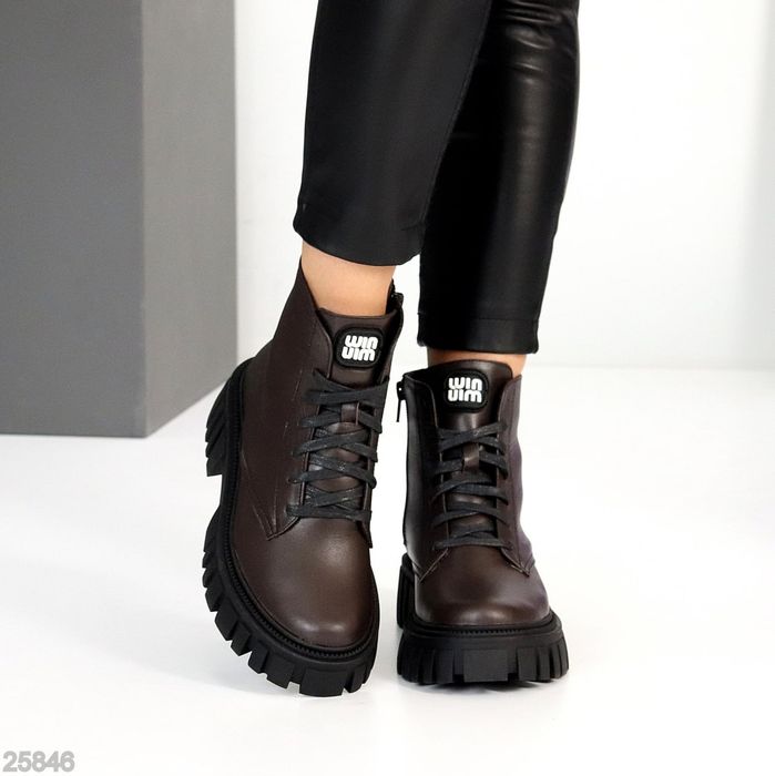 Черевики жіночі зимові з натуральної шкіри