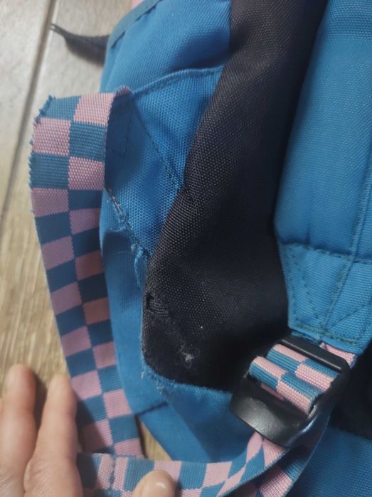 Vans plecak turkus róż