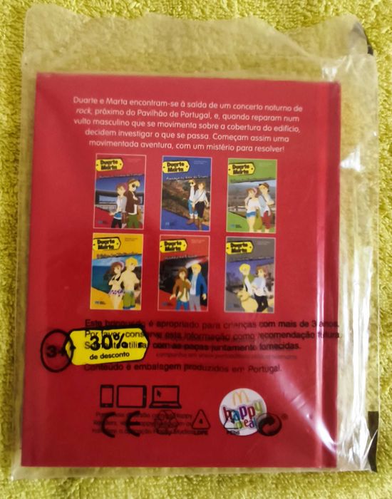 Livro Infantil "Duarte e Marta, Mistério no Pavilhão de Portugal