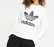Adidas bluza sportowa damska logowana bawełna L/XL