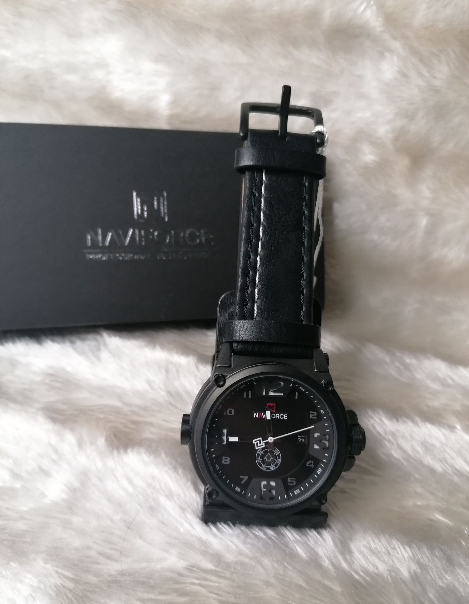 Nowy zegarek Naviforce NF9099 pudełko, gwarancja, ściereczka