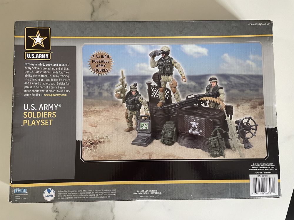 Набір іграшковий «U.S. Army Soldier Playset”