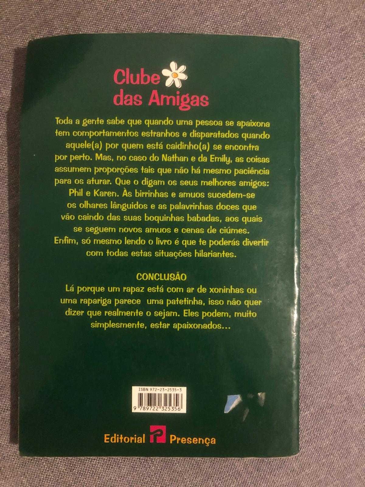 Três livros da Coleção Clube das Amigas