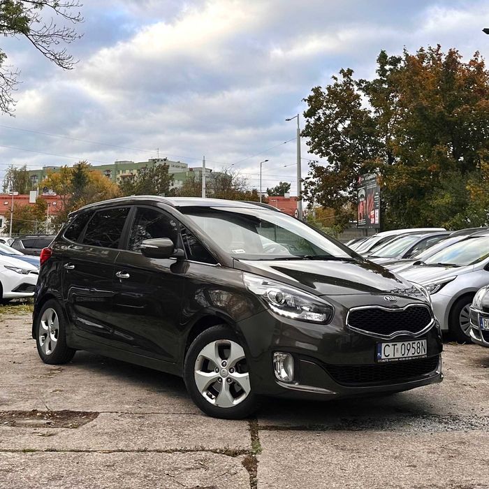KIA Carens| 1.6 P 135KM |Manual 6b|PL salon|Zadbane|NiskiPrzebieg|2016
