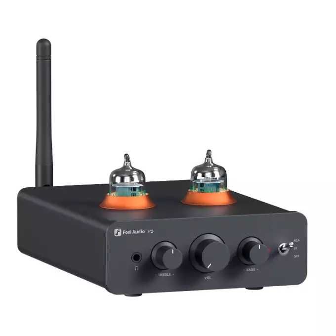 Fosi Audio P3 Lampowy Przedwzmacniacz Wzmacniacz Słuchawkowy Domowy