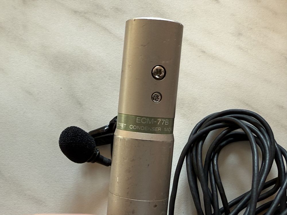Петличний мікрофон петля Sony ECM-77B повністю справний