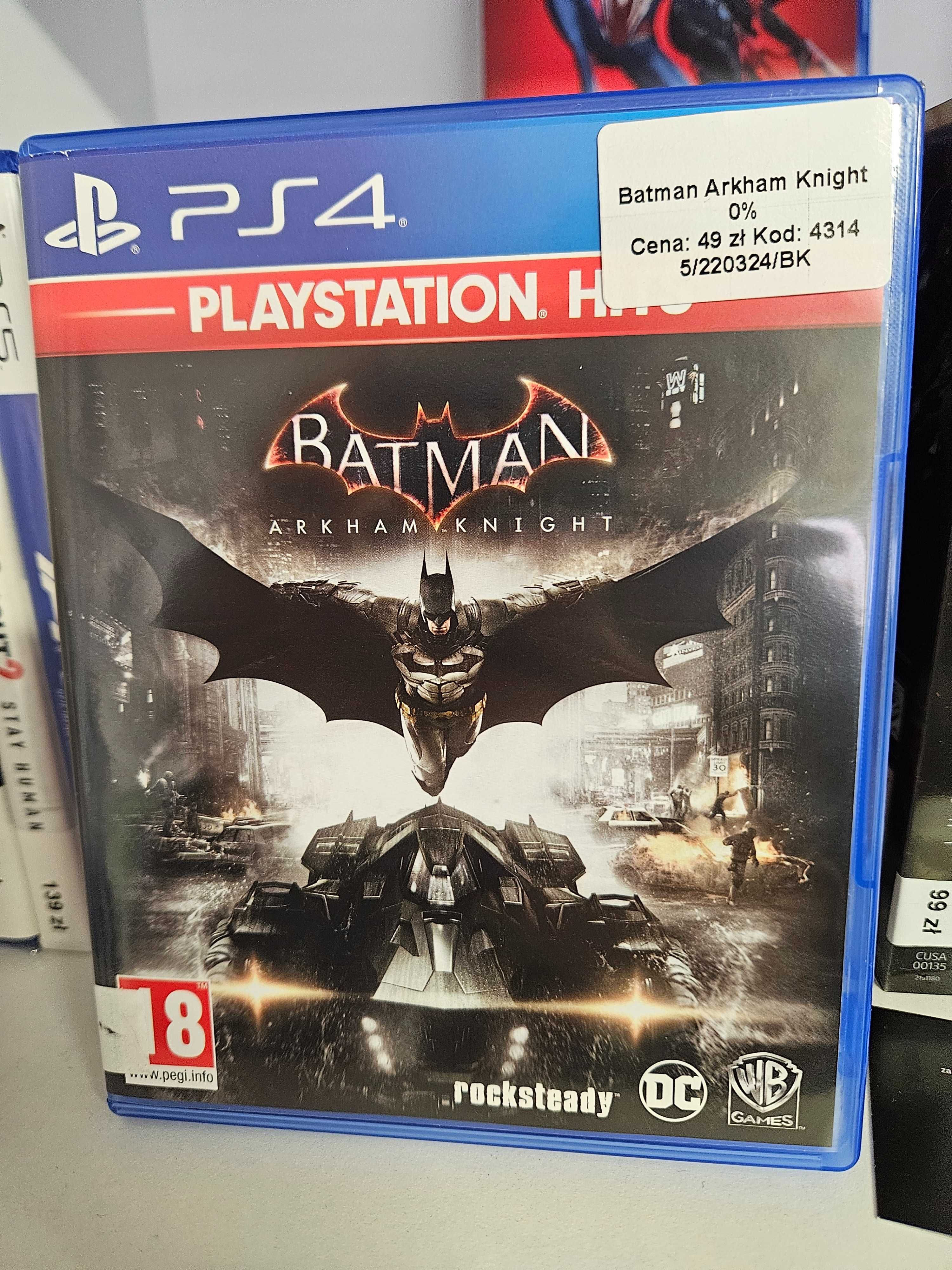 Gra Batman Arkham Knight PS4 As Game & GSM 4314
