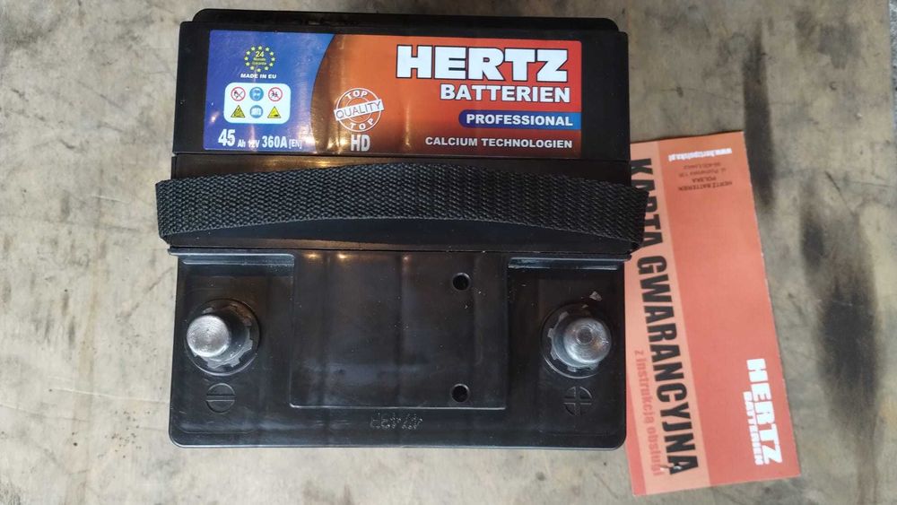 Akumulator HERTZ Professional 12V 45Ah 360A
