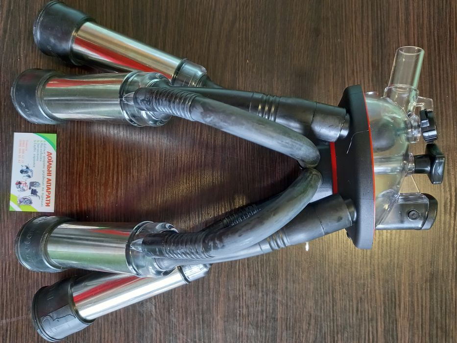 Доїльний паук Меласті, доїльний апарат, підвісна частина Меласті