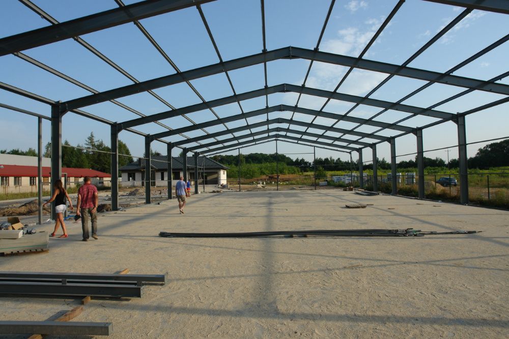 Konstrukcja stalowa 20x30x5 hala stalowa