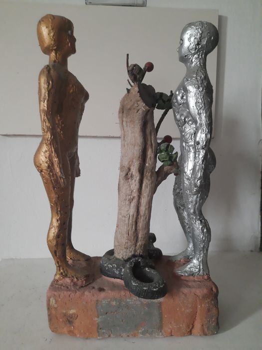 Figuras Adão e Eva
