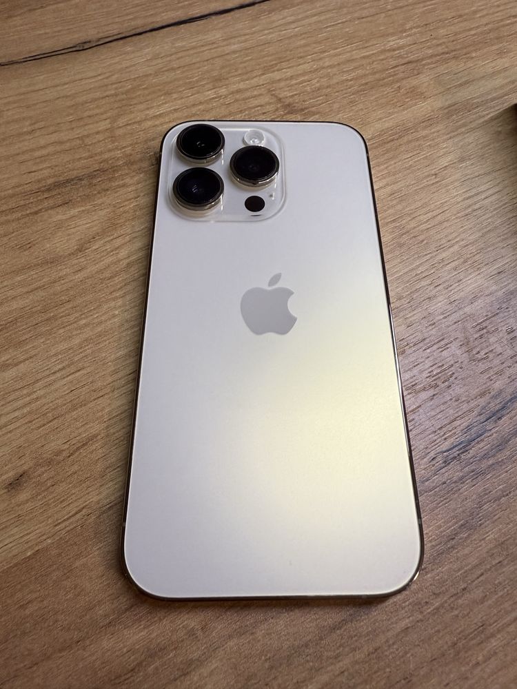 iPhone 14 Pro Gold, 128GB Stan idealny