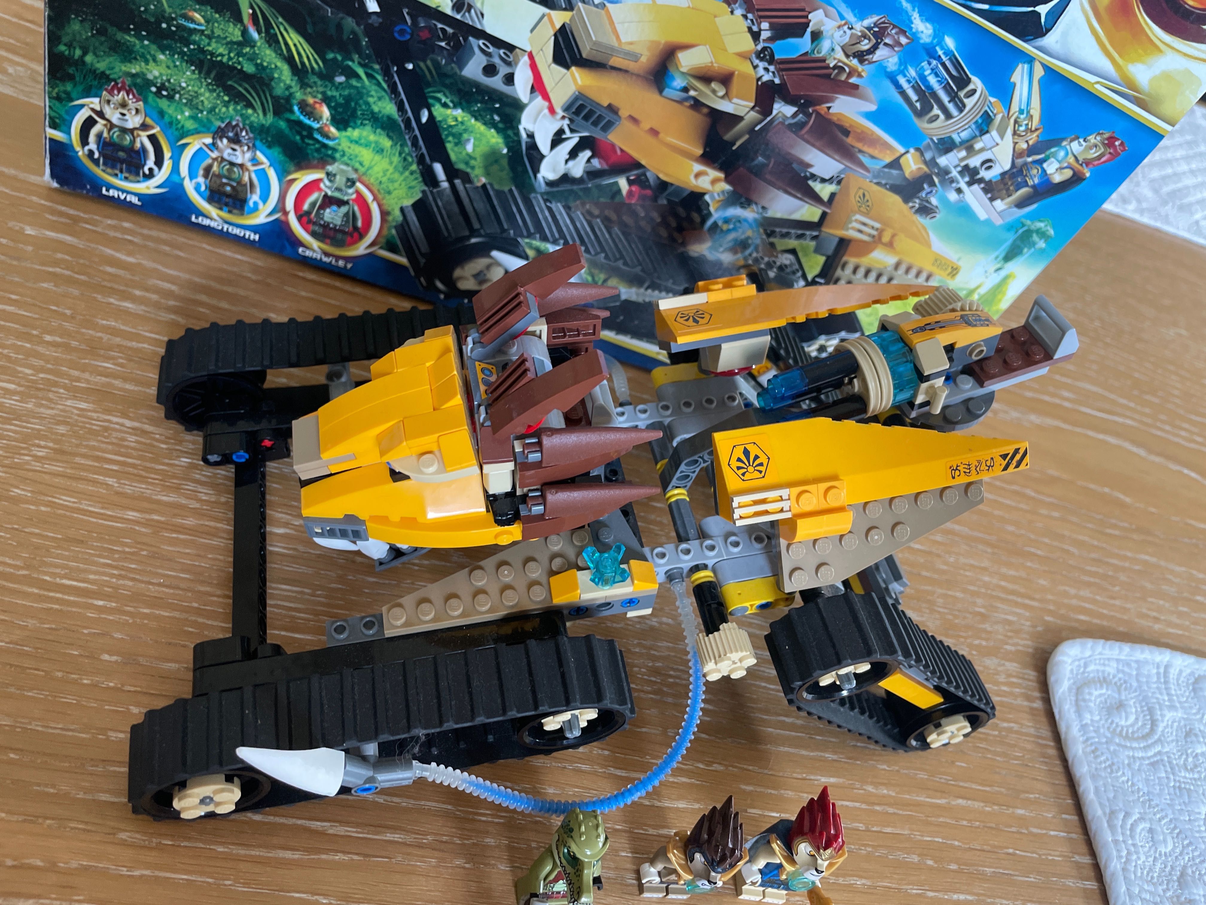 lego chima 70005 królewski czołg lavala