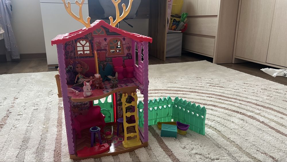 Domek Enchantimals Domek Jelonków Zestaw do zabawy