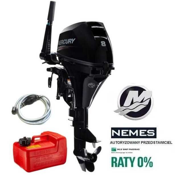 Silnik zaburtowy Mercury FourStroke F8 MLH (20") NOWY, od ręki