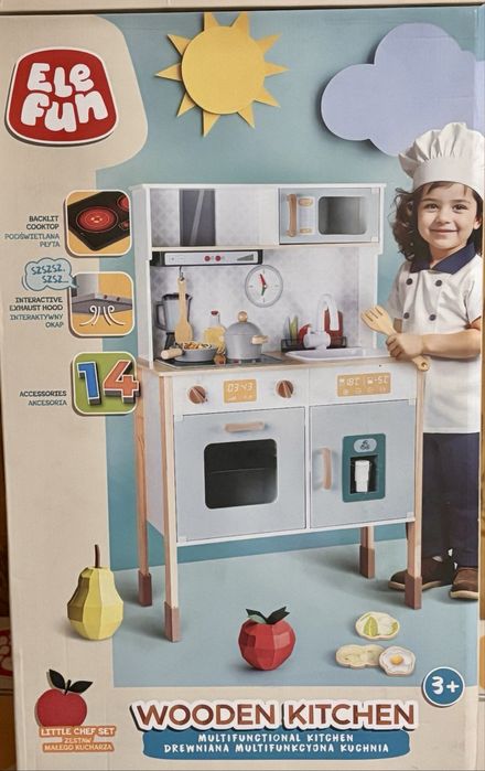 Кухня дитяча, деревʼяна кухня, іграшкова кухня