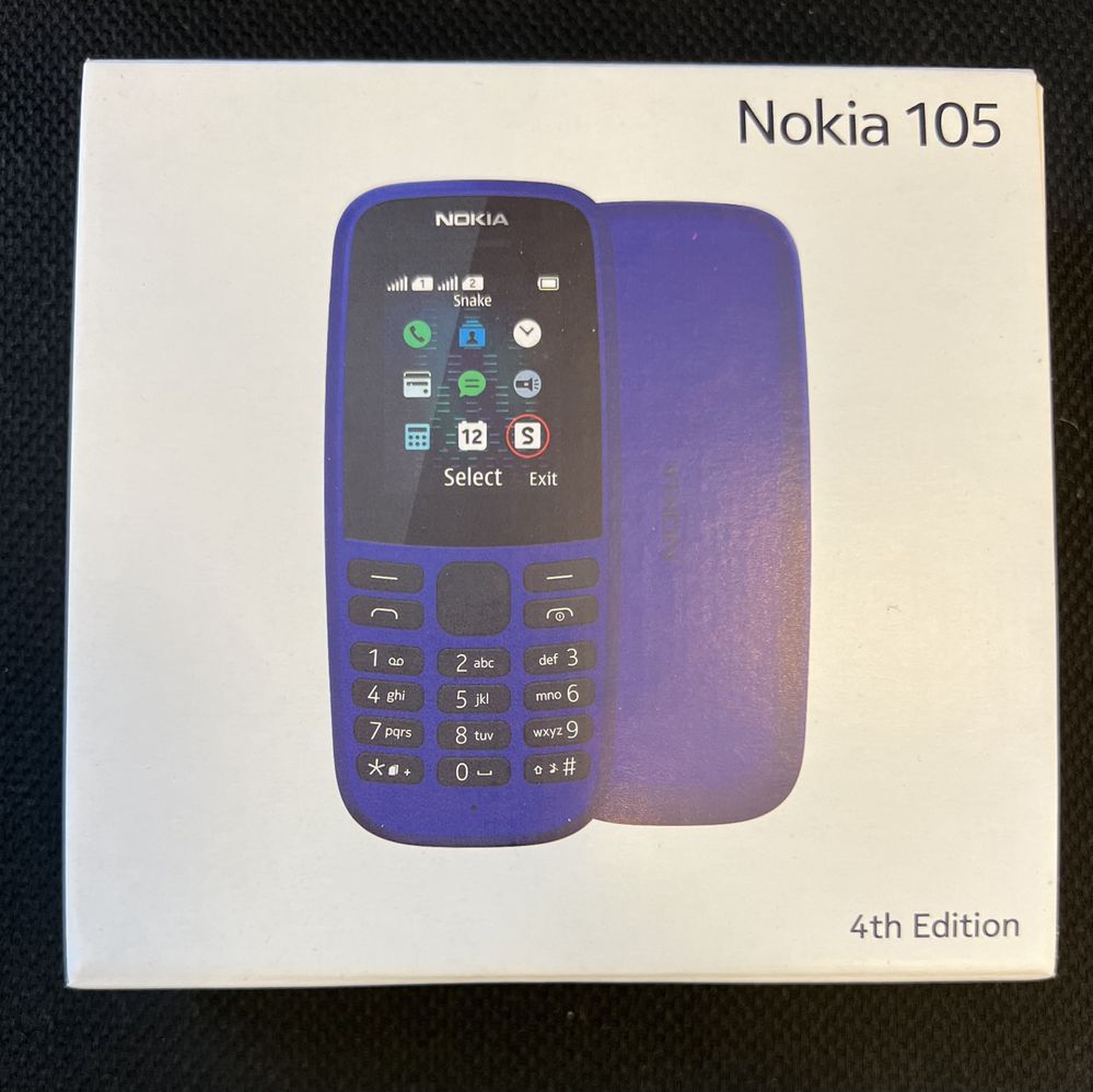 Sprzedam nowy telefon Nokia 105 4th Edition kolor czarny