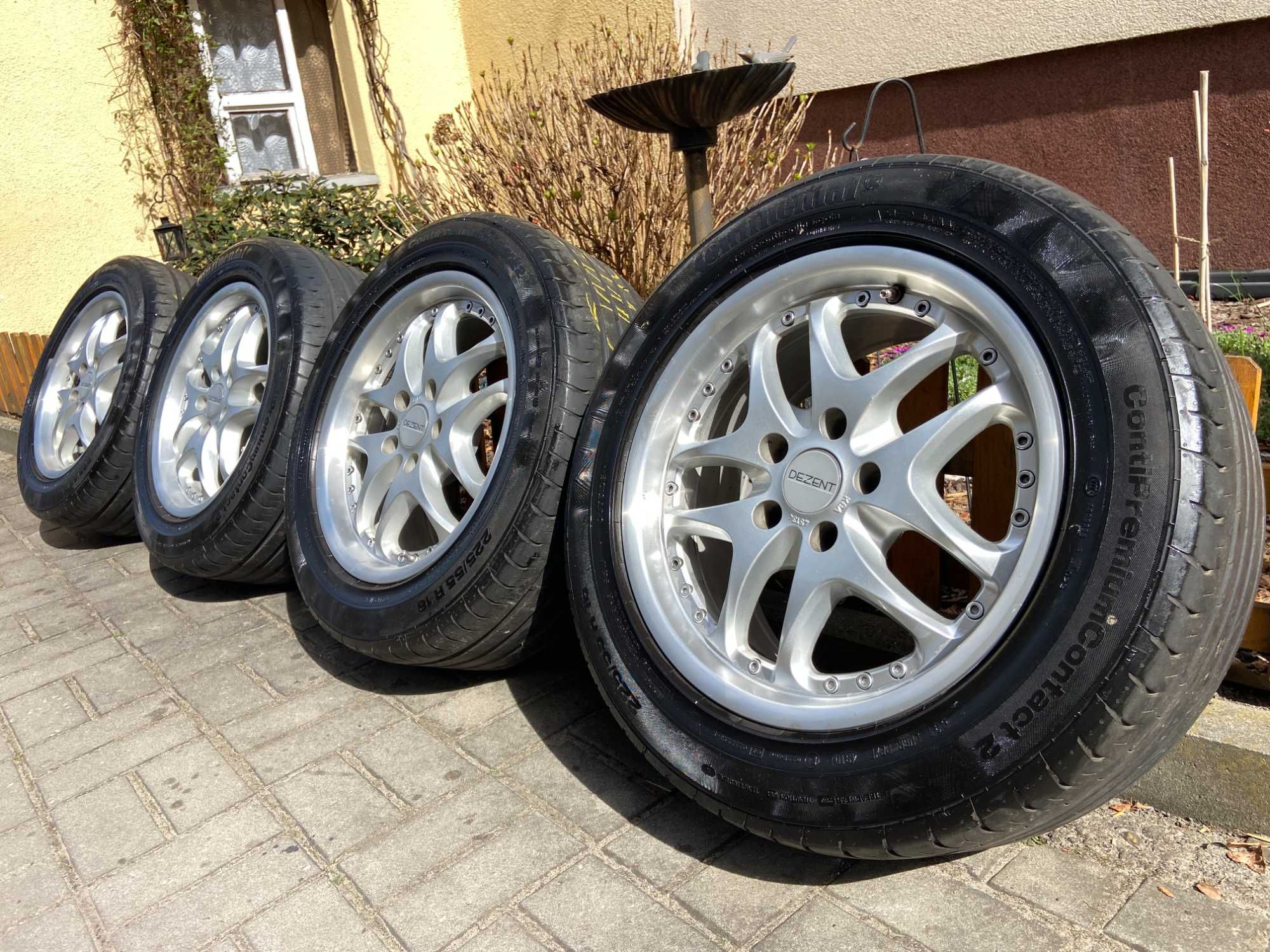 Alufelgi Koła 5x110 Opel 16 cali lato rant DEZENT Astra Omega Vectra