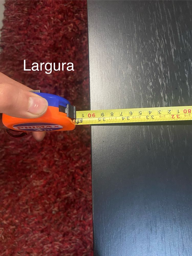 Mesa de Sala Moderna Extensível – 90x140 cm (230 cm aberta)