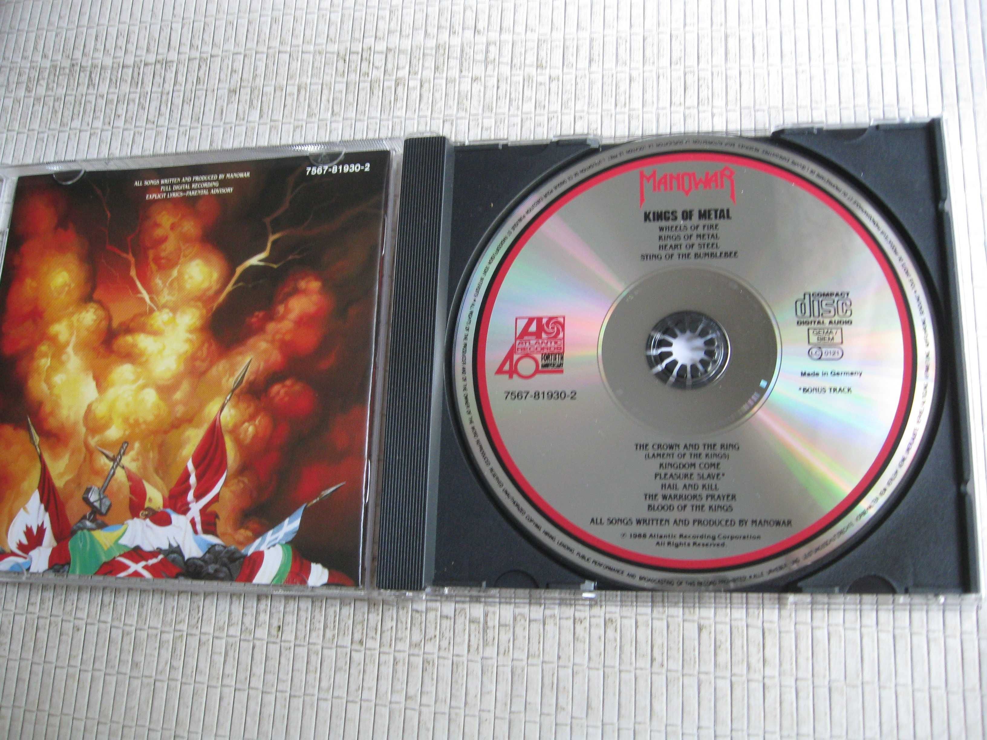 MANOWAR / kings of metal / 1988 ( 5 cd )